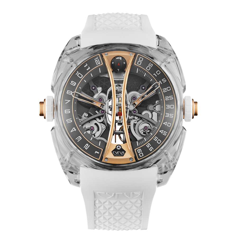 KLEPCYS VERTICAL SKELETON TOURBILLON SAPPHIRE