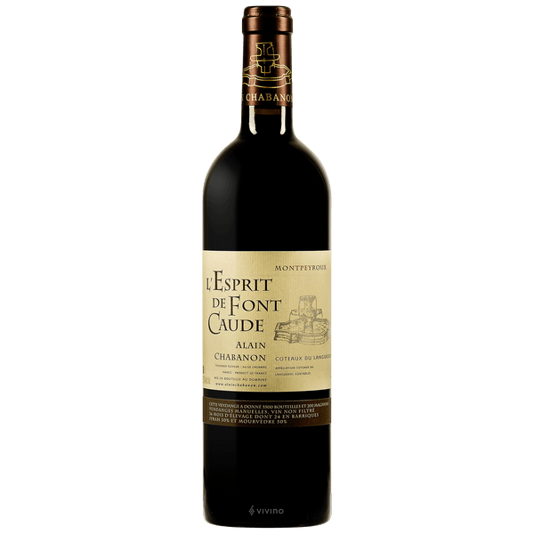 Alain Chabanon Montpeyroux L'Esprit de Font Caude 2014