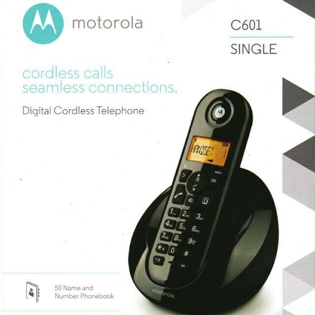 Motorola Digital Cordless Phone, C601