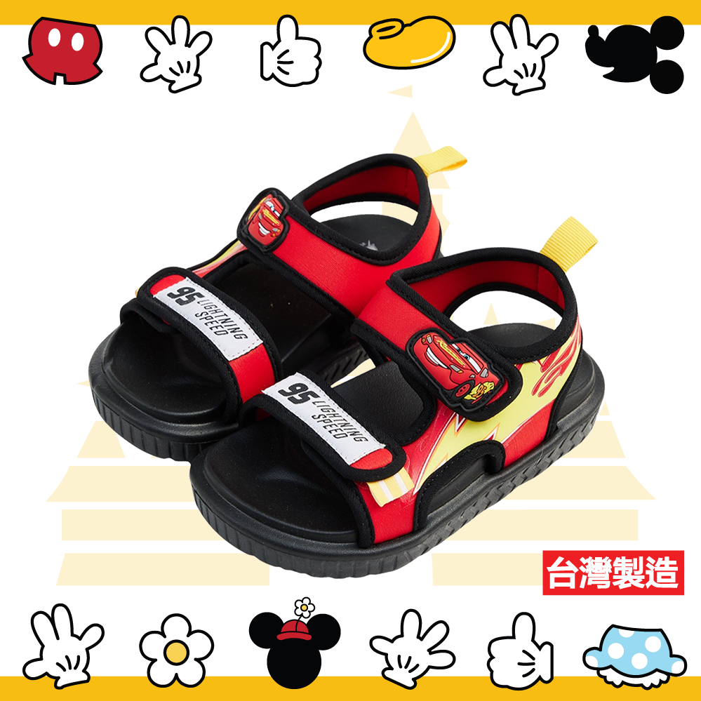 (17碼現貨)Disney兒童餅乾涼鞋(Cars)