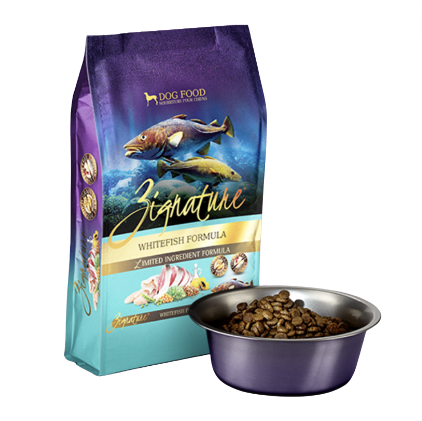 Zignature 無穀物白魚配方狗乾糧 4LB/12.5LB/25LB