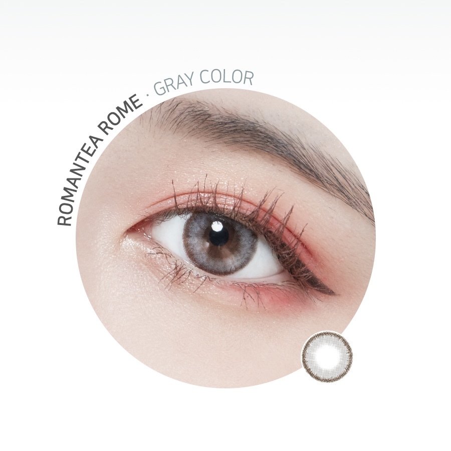 lenstown梨芝瞳彩色日拋浪漫羅馬灰 (10片）