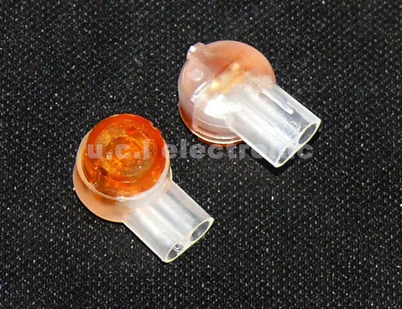 【UCI電子】(F-3) UY2 K1 接線子雙刀 網線電話線接線子 接線端子 豆子 接線豆子 一盒100個