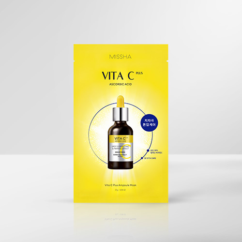 Missha Vita C Plus Ampoule Mask 27g [5PCS]