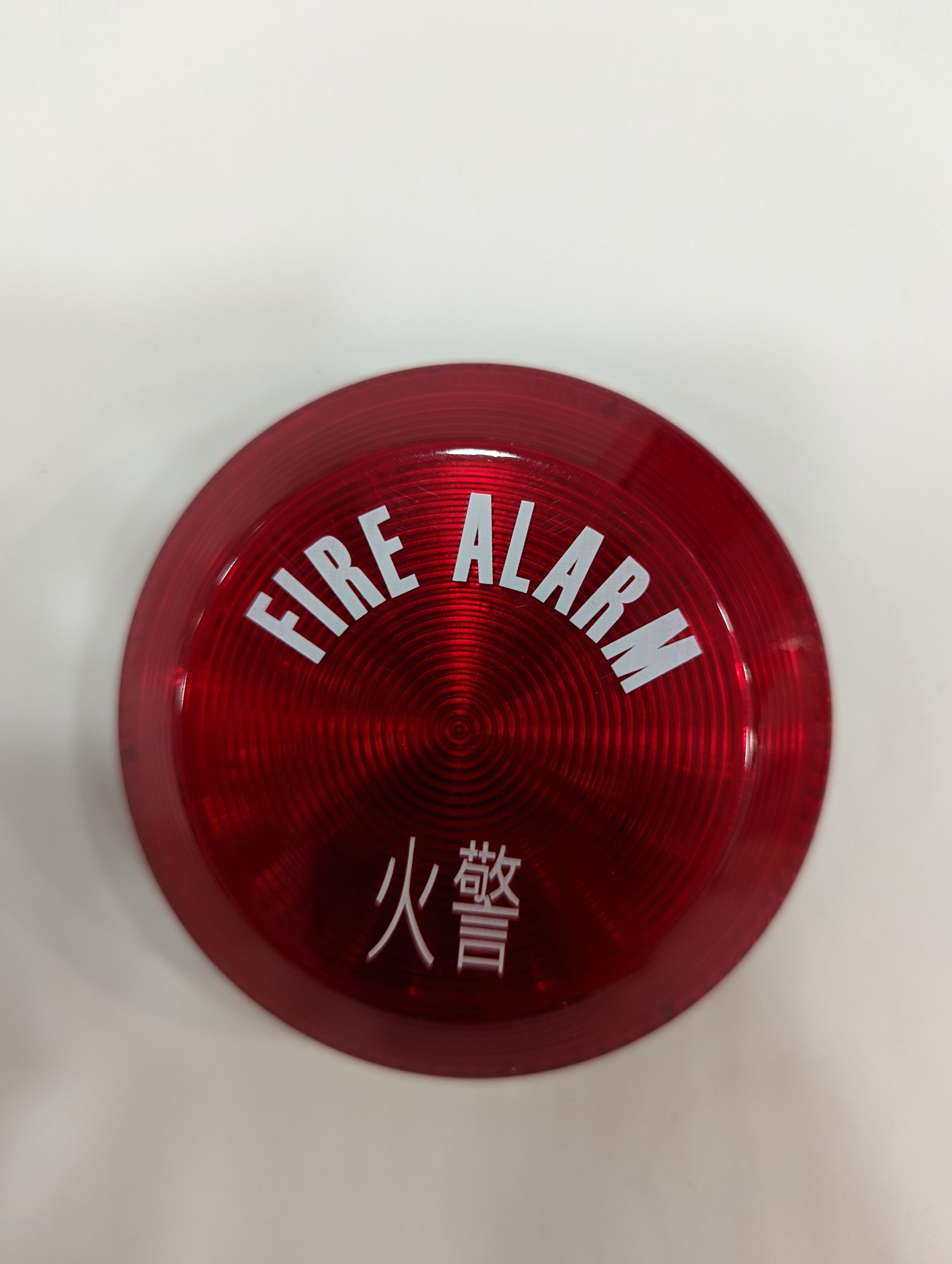 TA-SA-24WCR T&A LED strobe c/w 底盒，紅色透鏡，圓形，IP65