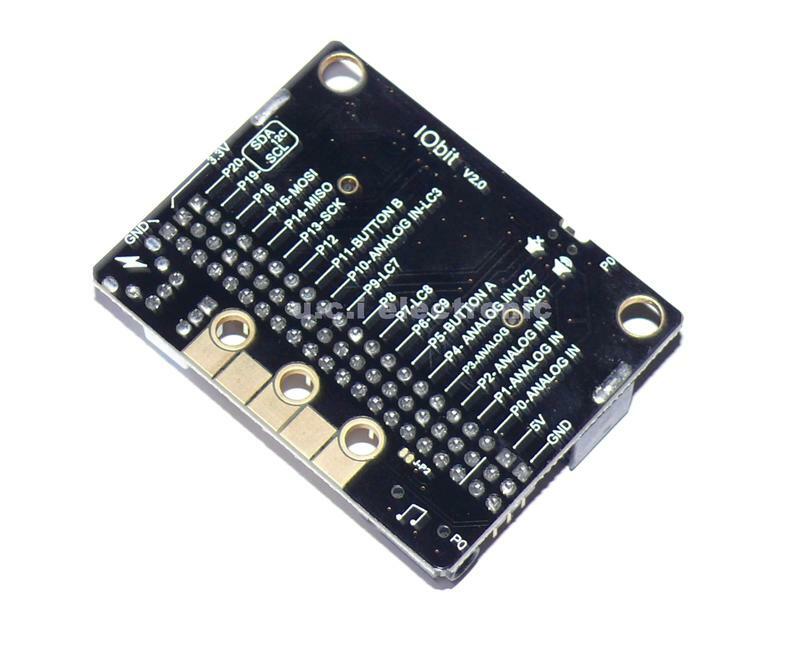 【UCI電子】(14-2) Microbit擴展板 IOBIT V2.0 micro:bit臥式轉接板 擴展板