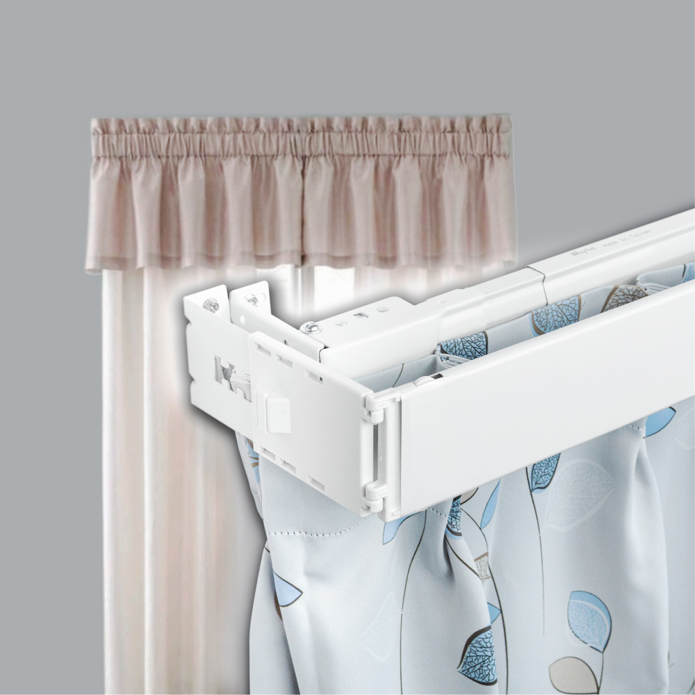 窗簾軌道搭配窗簾盒│3尺寸