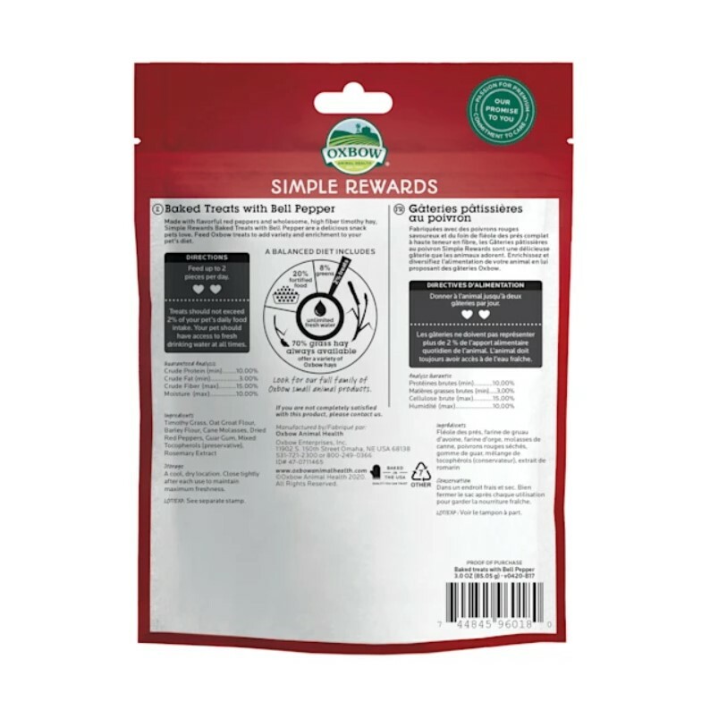 Oxbow Simple Rewards 紅椒烤焗小食 - 3oz