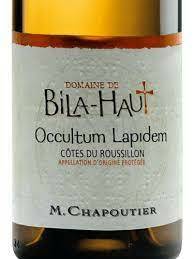 M. Chapoutier Domaine de Bila-Haut Cotes du Roussillon Villages Occultum Lapidem Blanc 2019