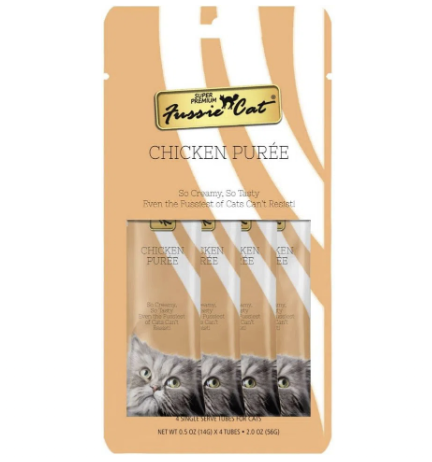Fussie Cat小食- 嫰滑雞肉醬 [4 x 14G]