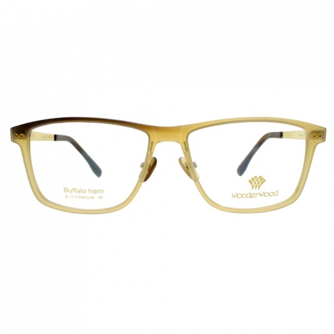 【WONDERWOOD】 W04 C1知性典雅方框光學眼鏡