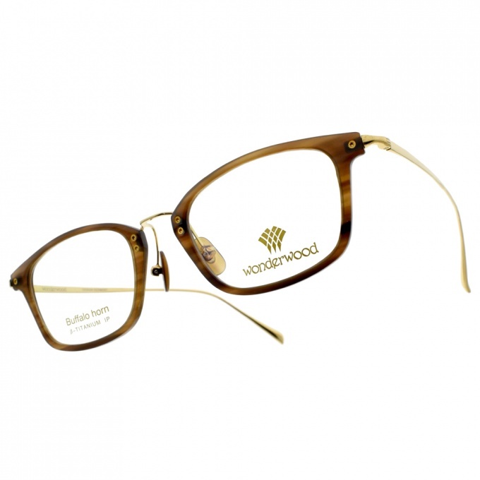 【WONDERWOOD】W05 C1 典雅復古 方框光學眼鏡