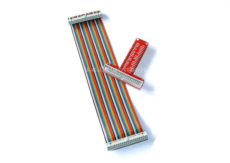 【UCI電子】 (K-2) 樹莓派 專用配件 T型GPIO擴展板 40P排線