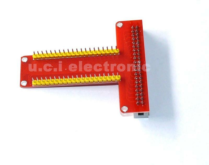 【UCI電子】 (K-2) 樹莓派 專用配件 T型GPIO擴展板 40P排線