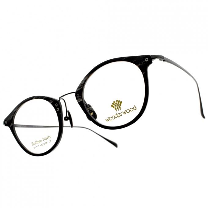 【WONDERWOOD】W06 C3 復古文青 圓框光學眼鏡