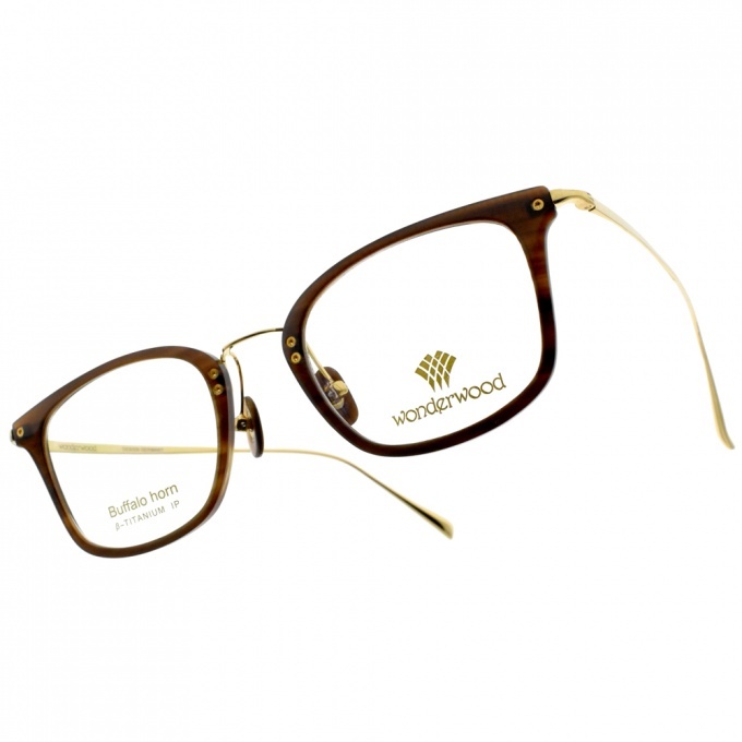 【WONDERWOOD】W07 C1 知性復古設計方框光學眼鏡