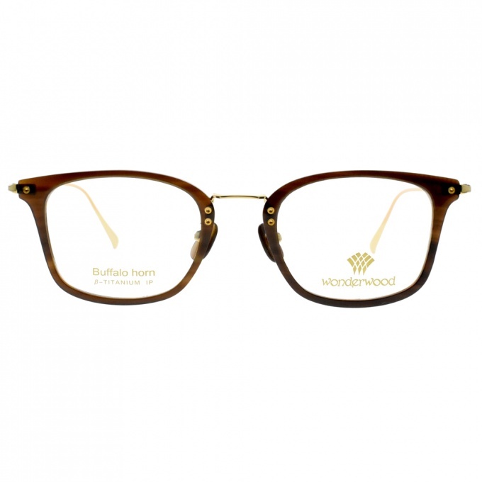 【WONDERWOOD】W07 C1 知性復古設計方框光學眼鏡