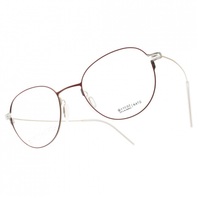【VYCOZ】NATO REDGD 輕量鈦系列圓框光學眼鏡-ECO WIRE系列