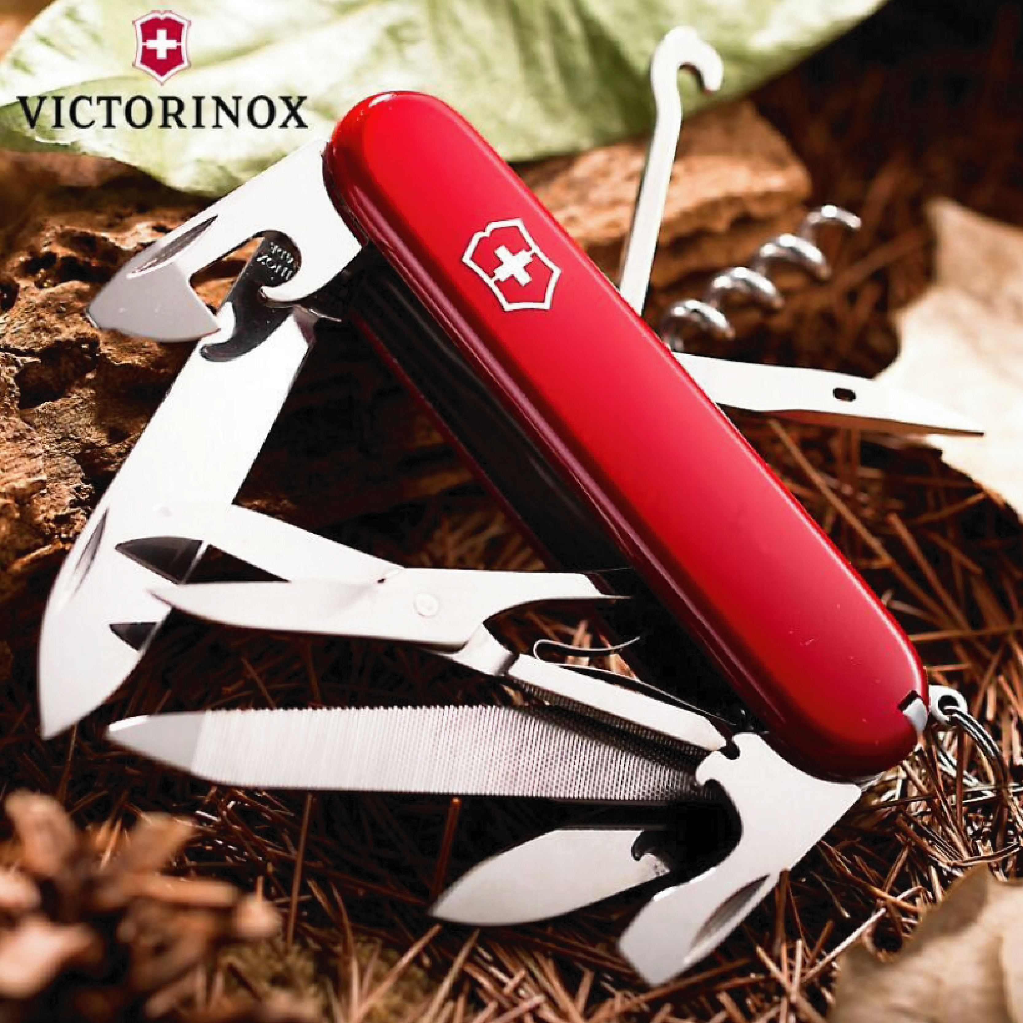 VICTORINOX Mountaineer 18功能 紅 瑞士刀/小型萬用刀 84V1.3743