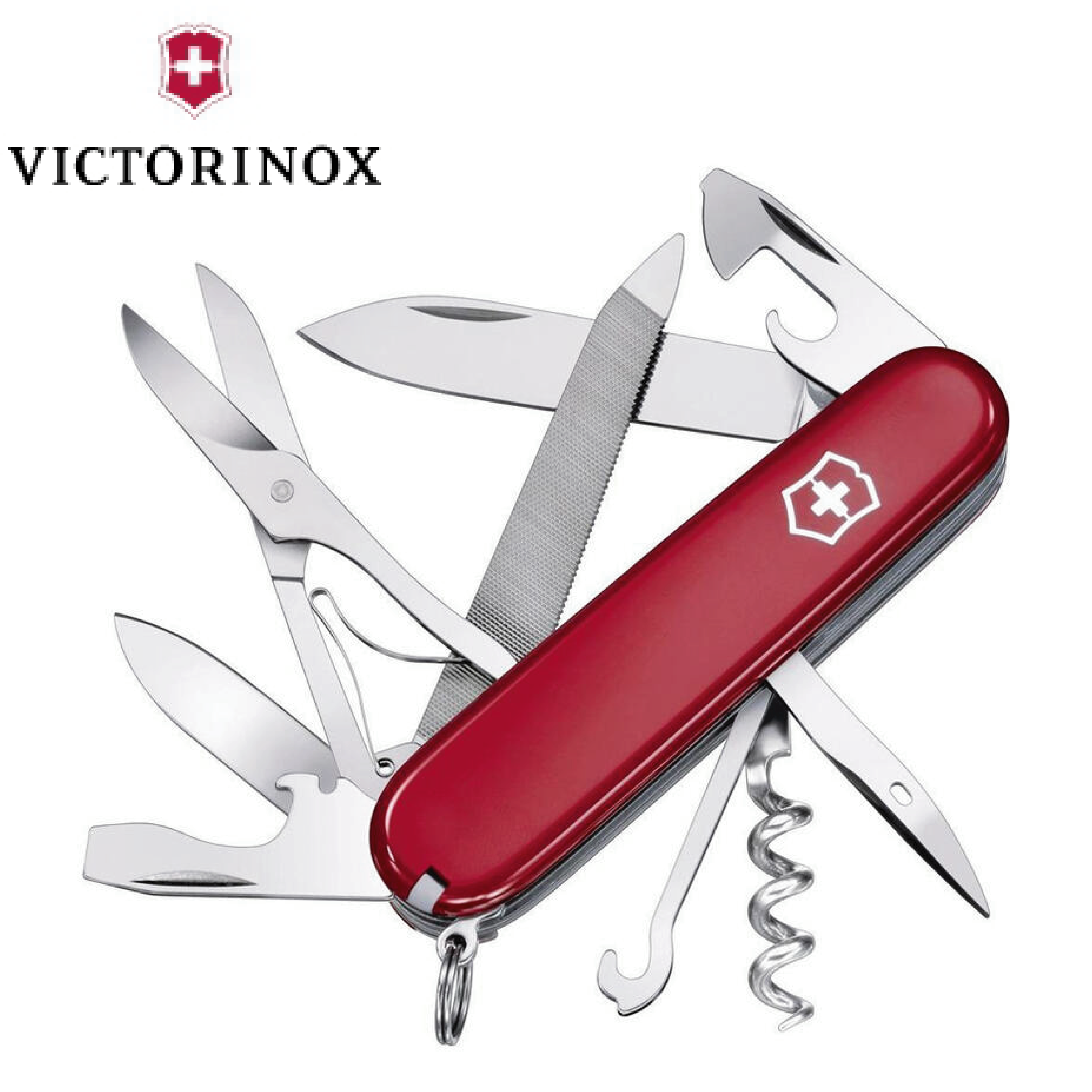 VICTORINOX Mountaineer 18功能 紅 瑞士刀/小型萬用刀 84V1.3743
