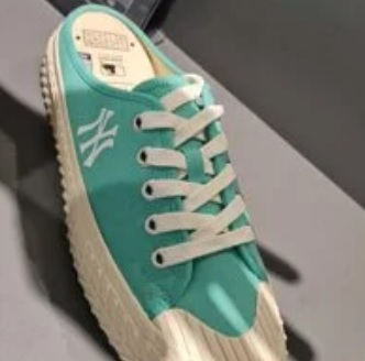 [S] MLB PLAYBALL UNISEX MULE SNEAKERS,MINT, 32SHS1111-50T (SMLB110)