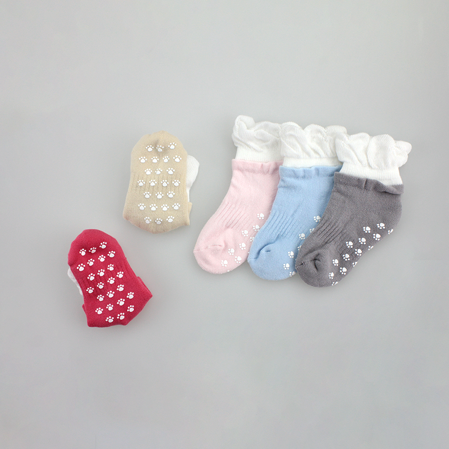 童泡泡厚底止滑襪216