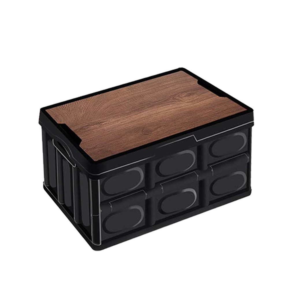 【逐露天下】木桌板折疊收納箱