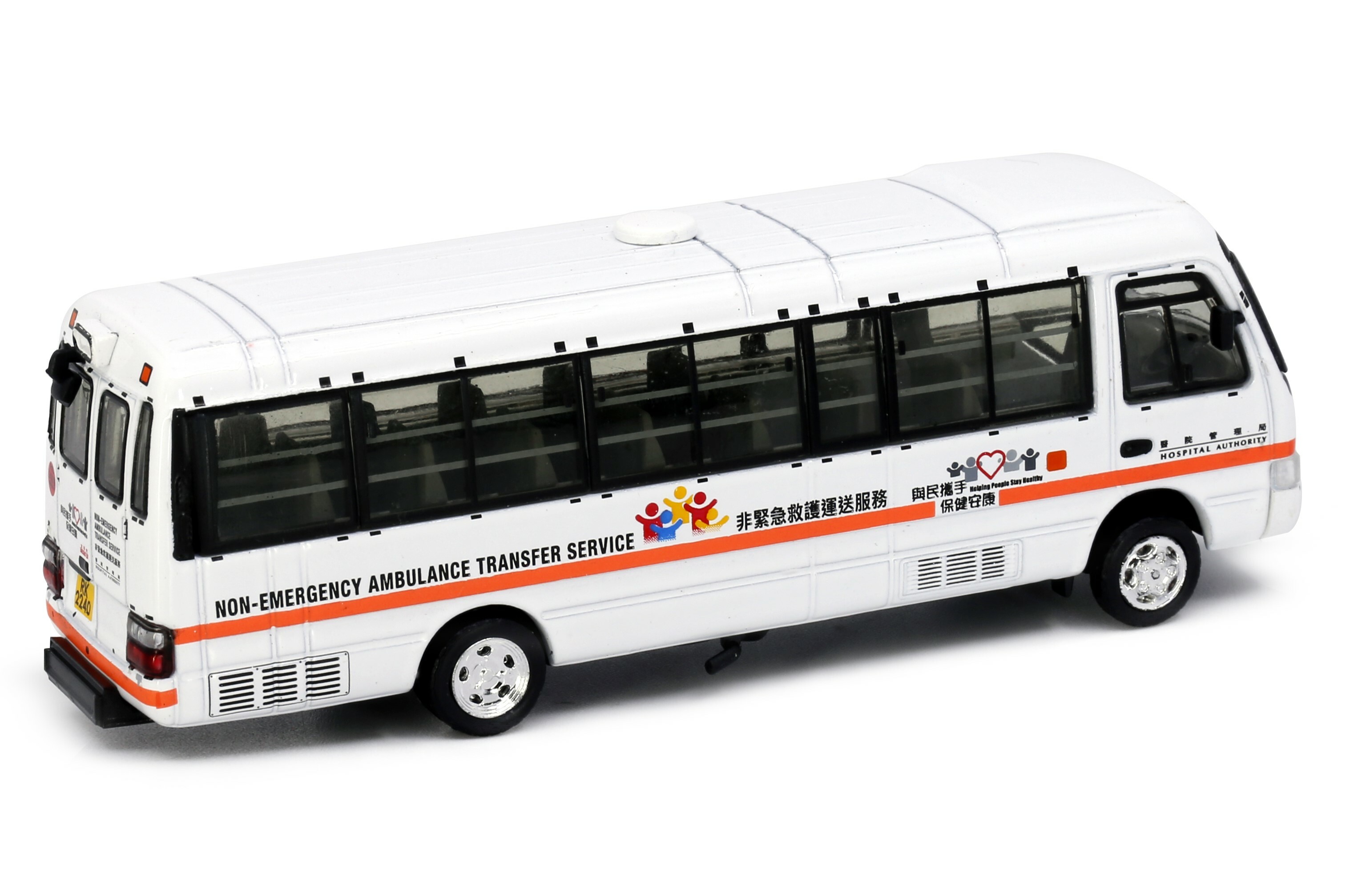 Tiny 微影 城市 13 合金車仔 - 豐田 Coaster B59 非緊急救護車