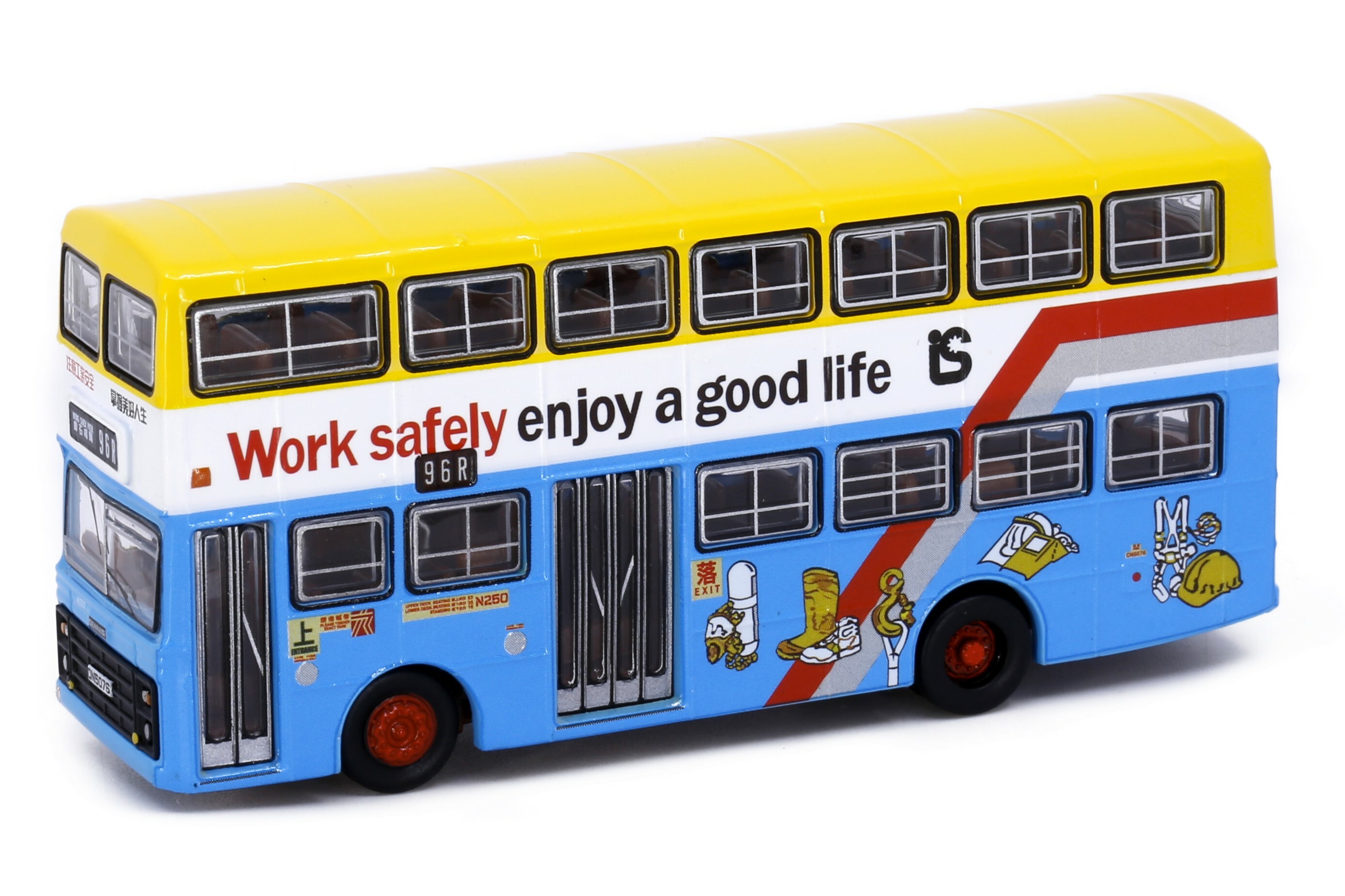 Tiny 微影 城市 KMB18 合金車仔 - 九巴 丹尼士喝采 (96R)