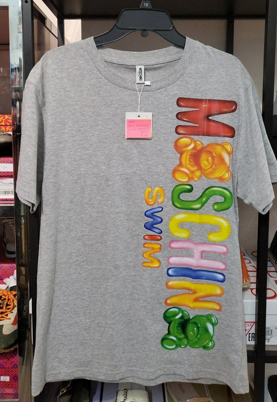 [S] MOSCHINO SWIM BIG LOGO SIDE,GREY MULTI, 3A1911-2325-0489 (SM108)