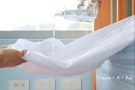 一娃一貝一期一會小娃媽推薦過敏兒的過敏原是塵蟎使用寢之堡保潔墊防蟎寢具