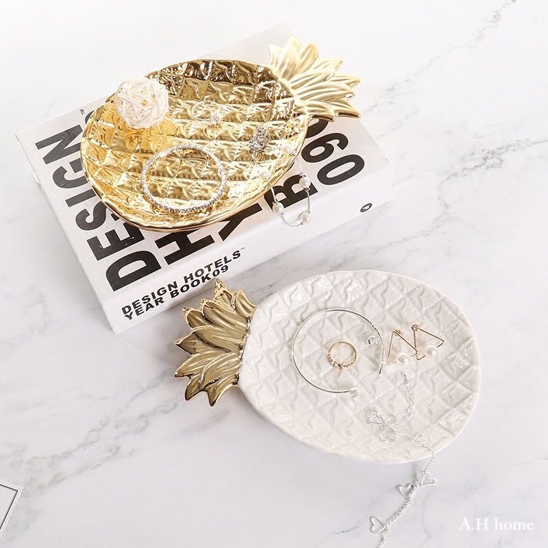 【ＡＨ222】奢華鳳梨收納盤