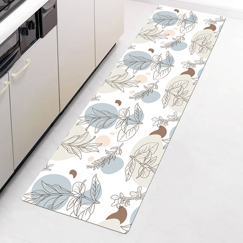 皮革防水防滑廚房踏墊(三種尺寸)_葉語