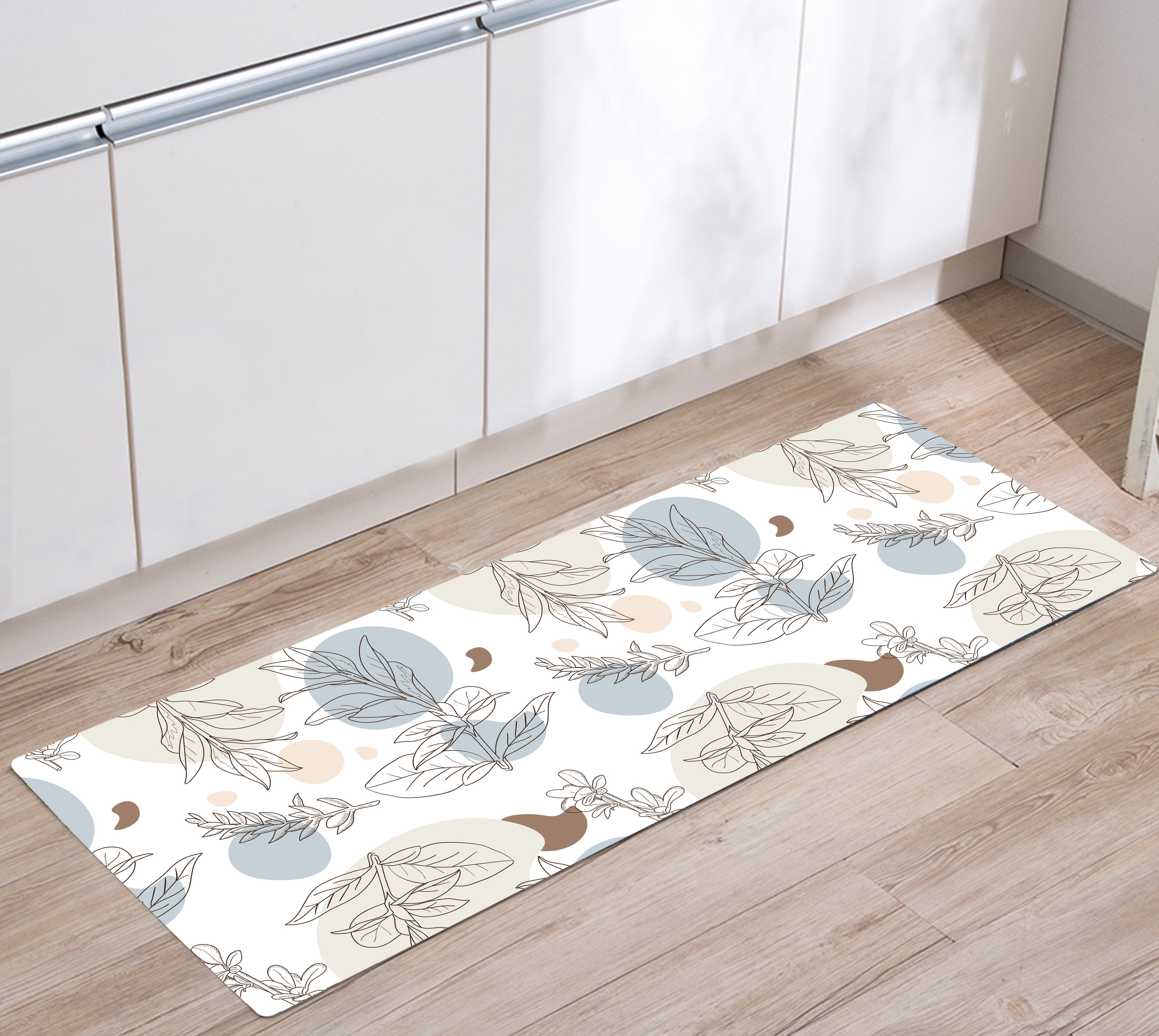 皮革防水防滑廚房踏墊(三種尺寸)_葉語