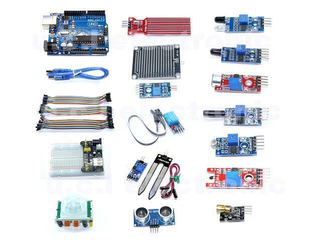 【UCI電子】 Arduino 全相容 UNO R3 智能控制套件組 套件包 感測器套件 附收納盒