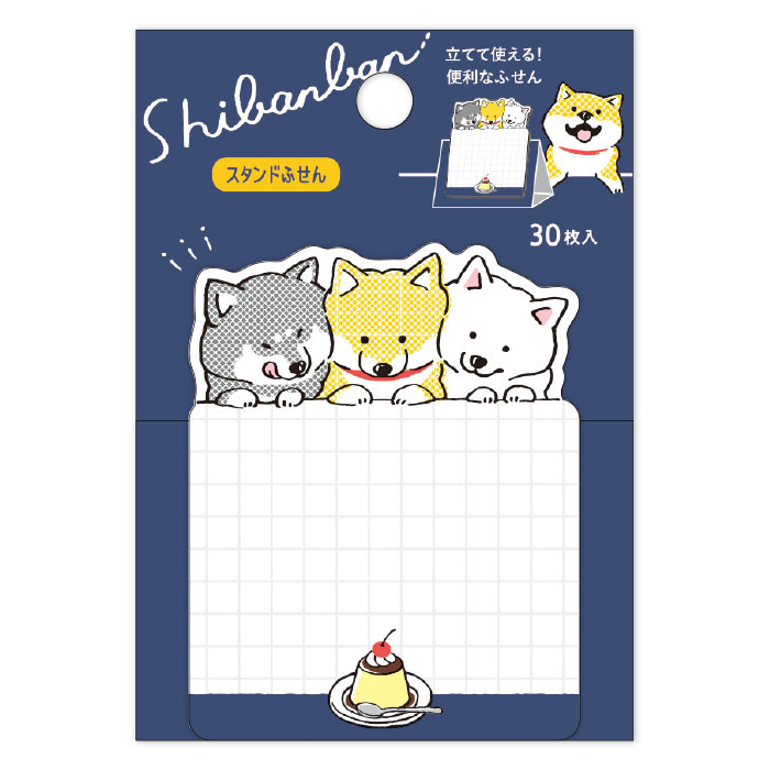 Mind Wave Sticky Note－Shibanban Series (Japanese Stationery Brand)