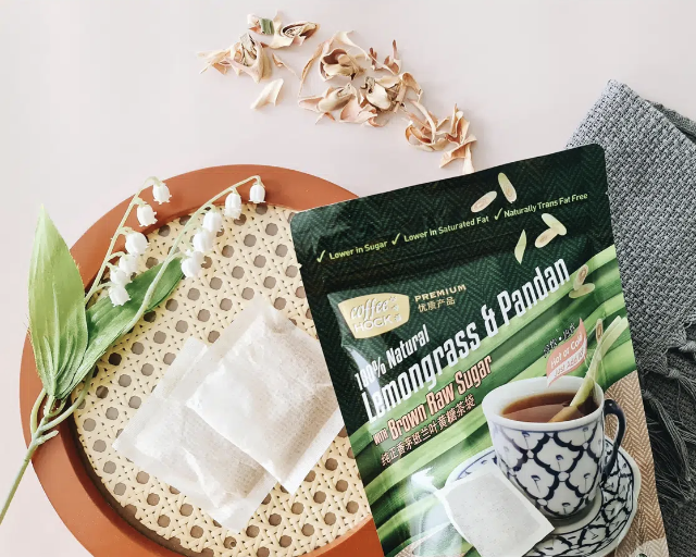 Coffee Hock 100% Natural Lemongrass & Pandan Teabag [No Sugar]