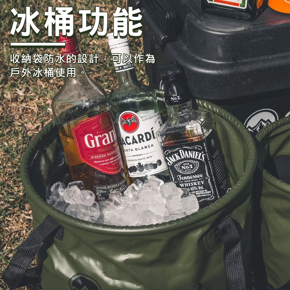 【Gallant】摺疊收納桶(10L+20L)