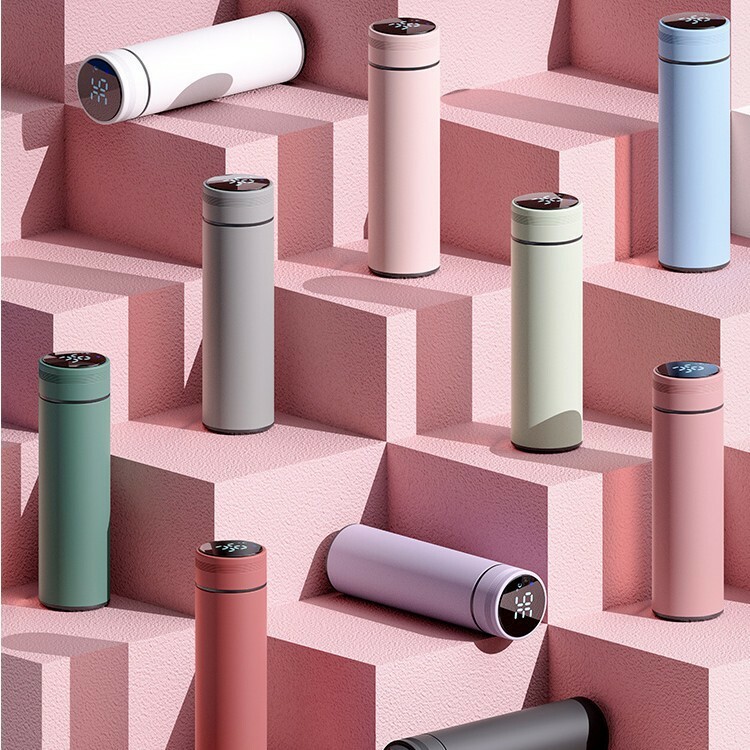 智能顯示保溫杯不銹鋼杯