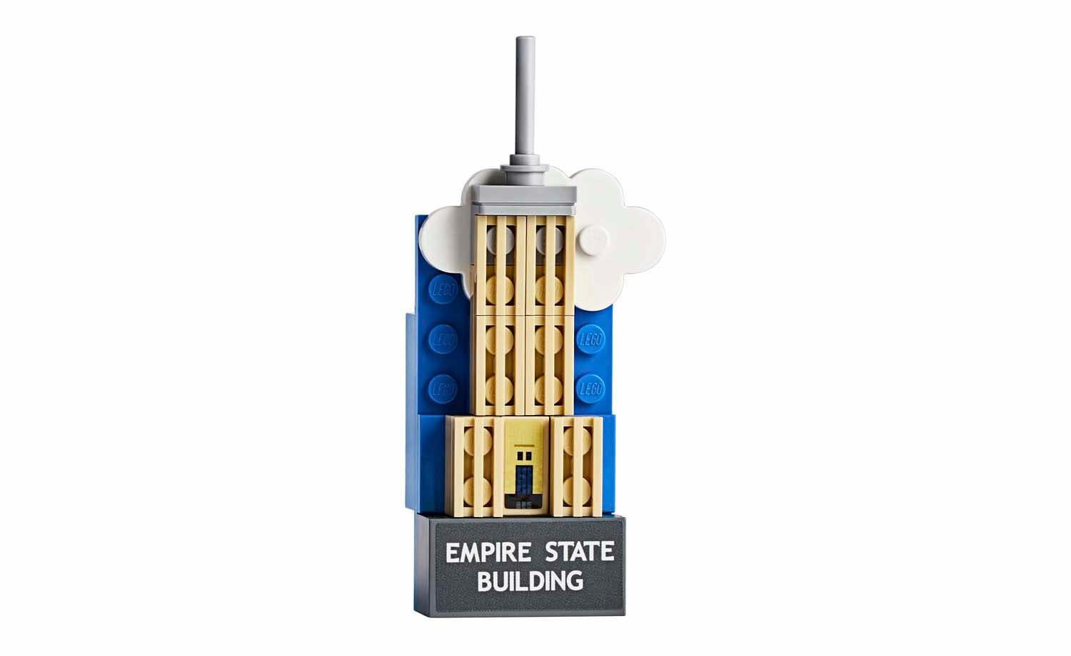 [飛米樂高積木磚賣店] LEGO 854030 | Iconic Empire State Building 帝國大廈磁鐵