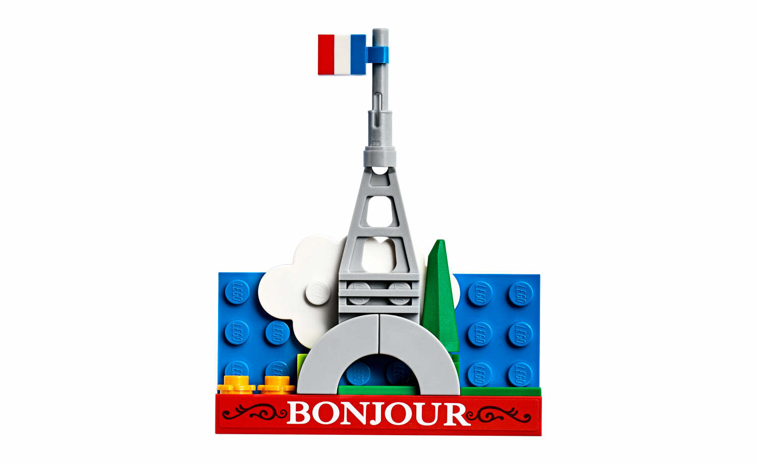 [飛米樂高積木磚賣店] LEGO 854011 | Iconic Eiffel Tower Magnet 艾菲爾鐵塔磁鐵