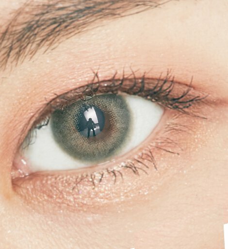 [預訂] Lenstown Romantea London 每月拋棄彩妝隱形眼鏡｜每盒2片 (Olive Green)