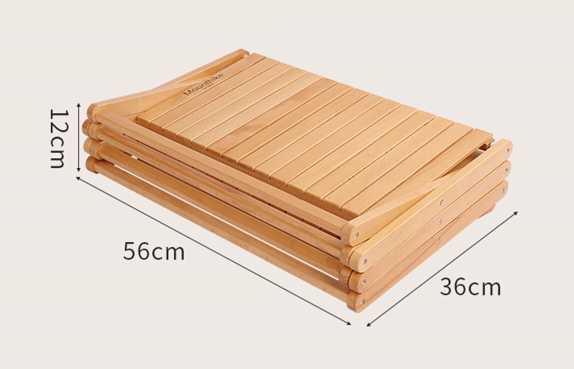 特克曼_山之客Mounthike 實木系列_櫸木置物架(直立四層架)