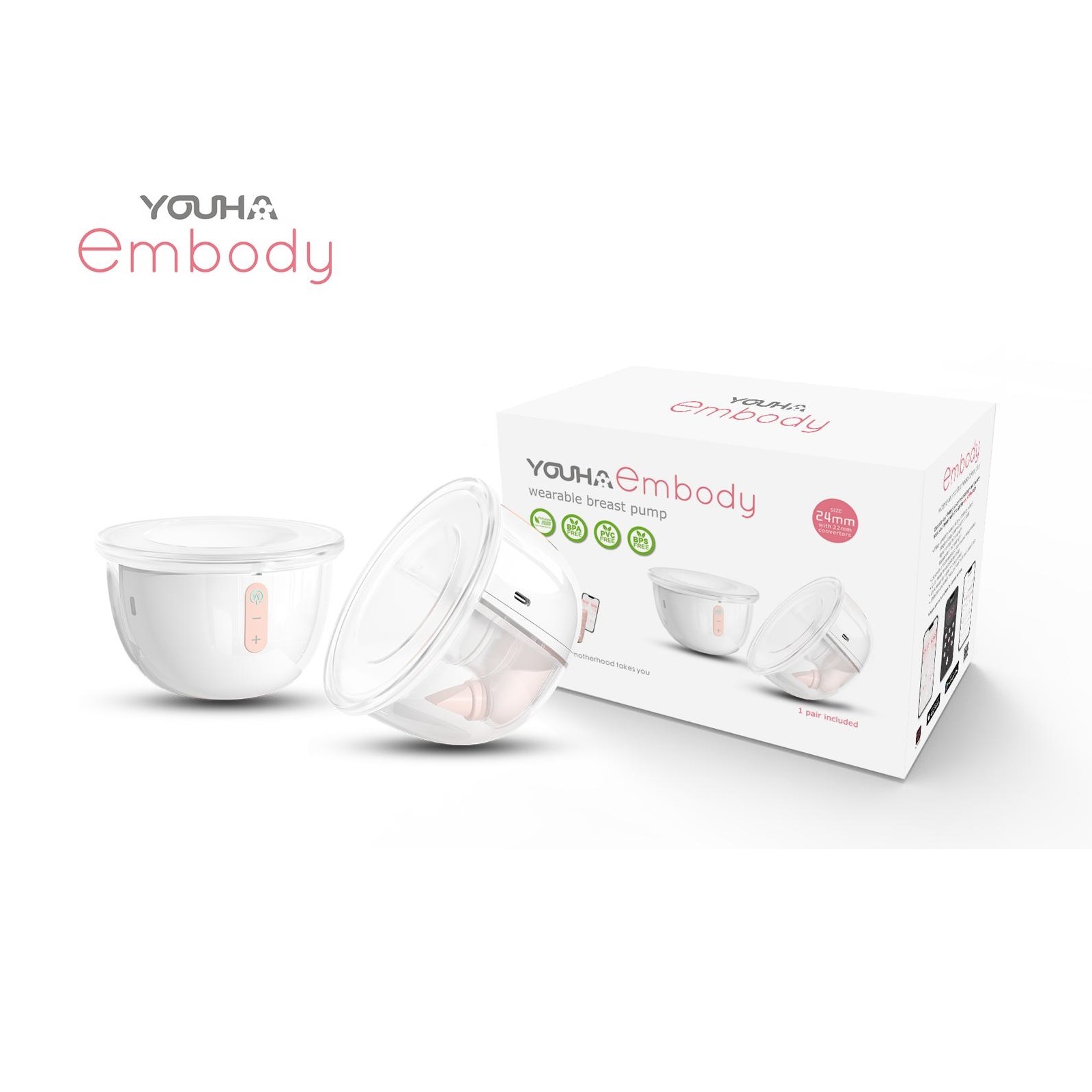 Youha Embody Wearable Pump 穿戴式奶泵