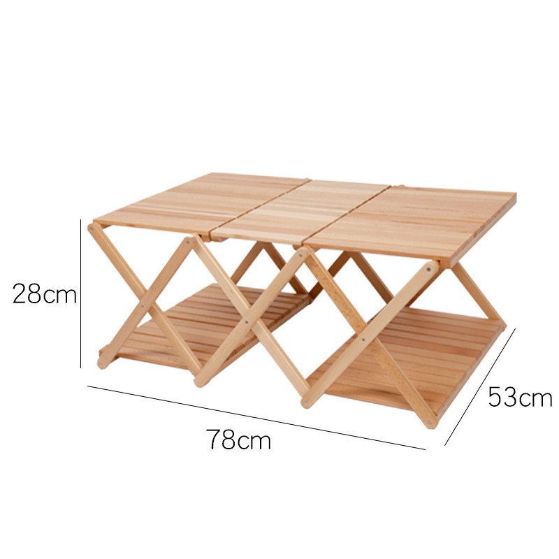 特克曼_山之客Mounthike 實木系列_櫸木置物架(直立四層架)