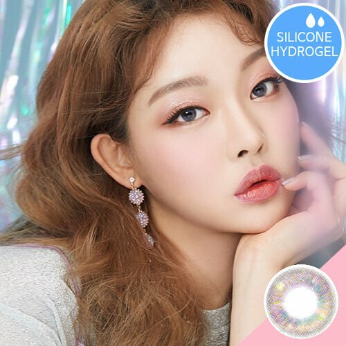 Lenstown Aurora Bling  每月拋棄彩妝隱形眼鏡｜每樽 1片 ( Pearl Violet )