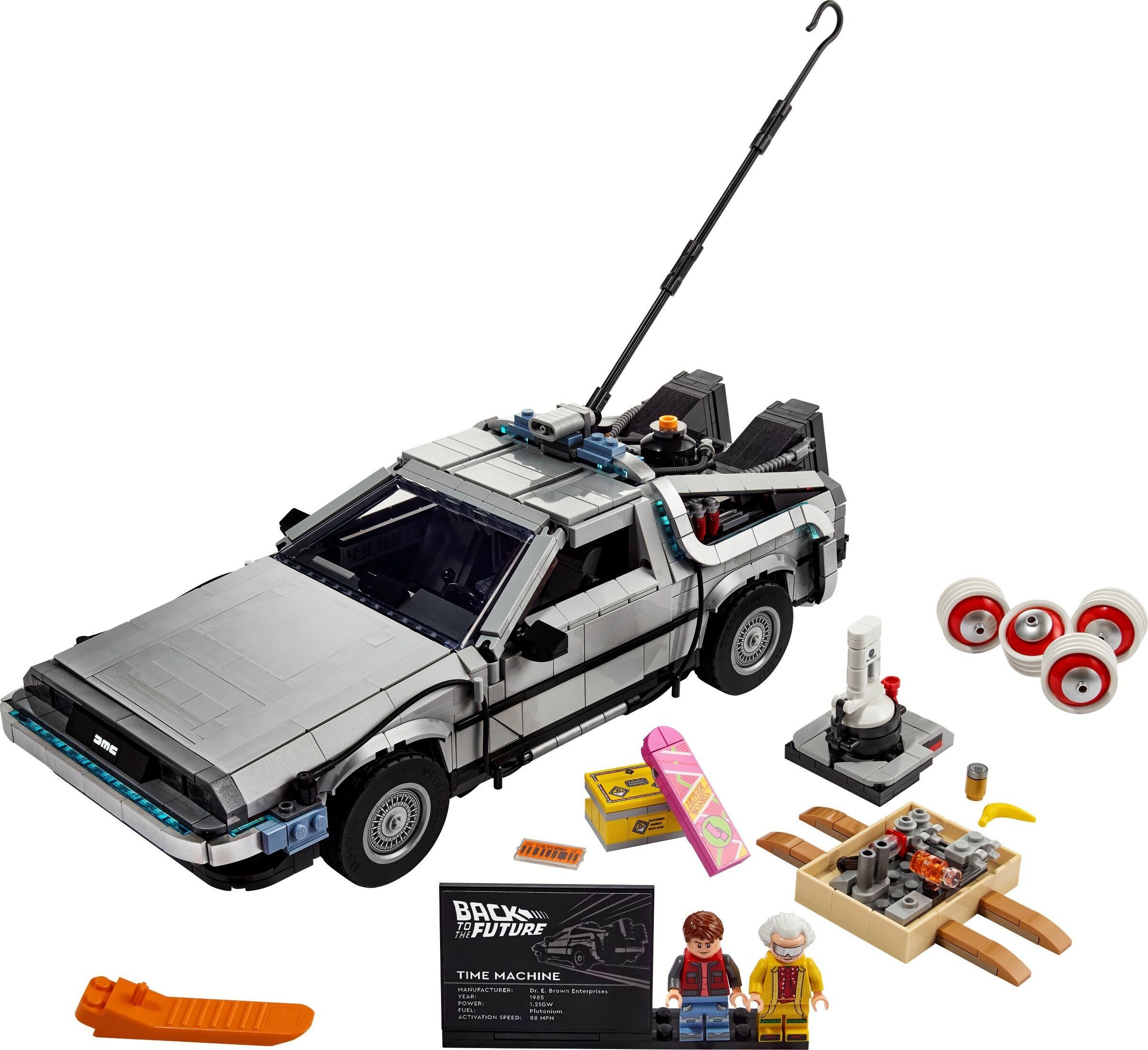 Back to the Future Time Machine Building Set Fit Lego NA63006