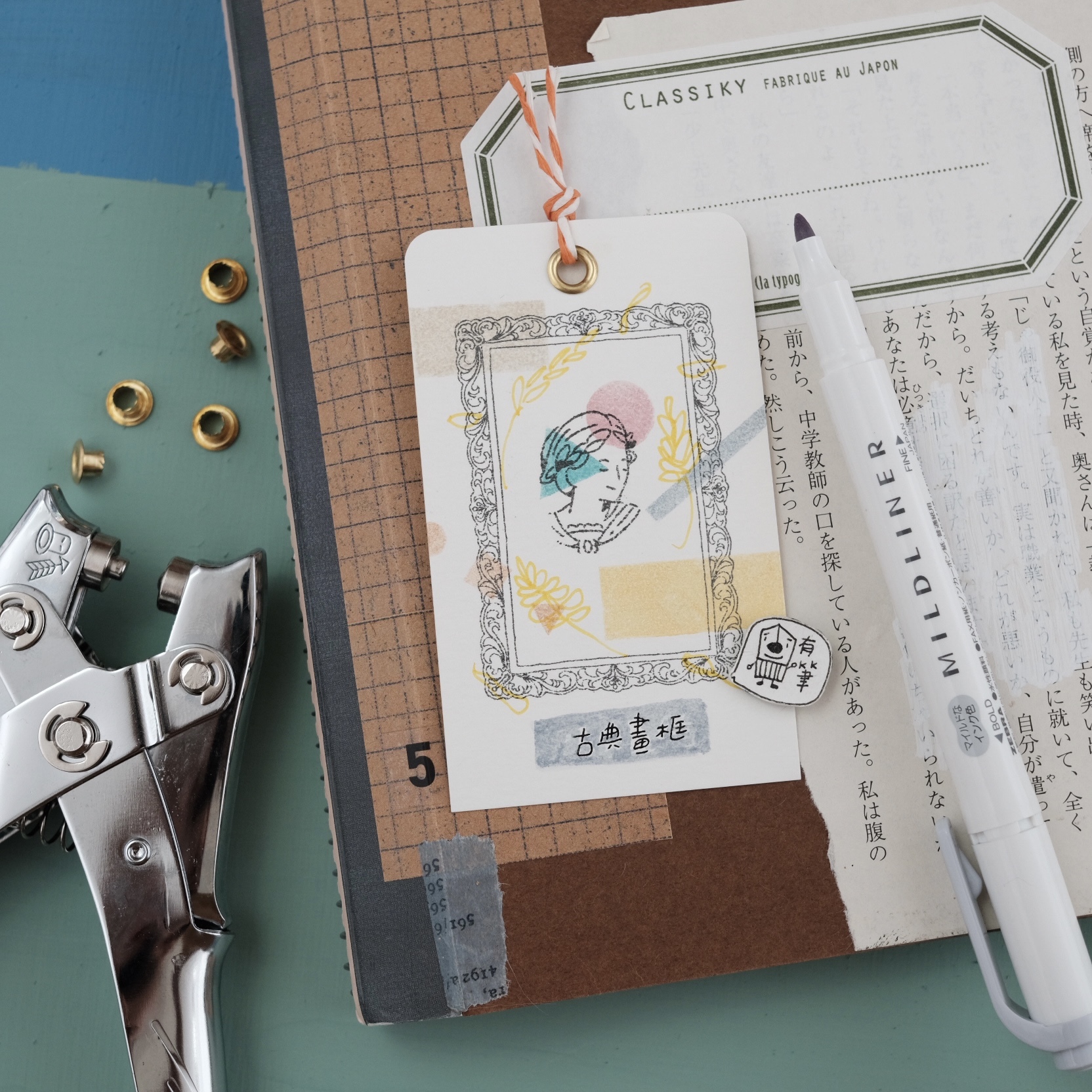 鐵鍍銅雞眼扣｜KW-trio