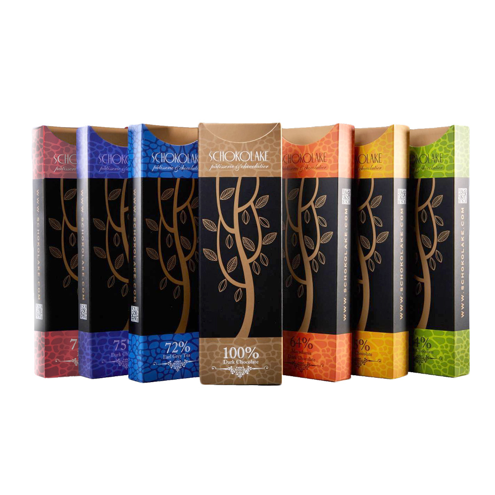 黑巧克力薄片12入