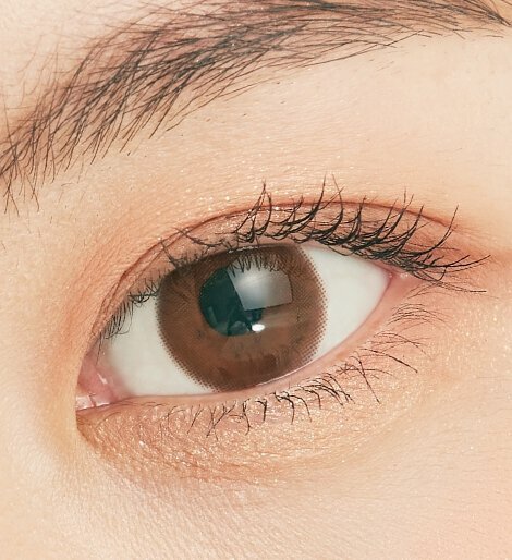 [預訂] Lenstown Chocopong 1 Month 每月拋棄彩妝隱形眼鏡｜每盒2片 ( Caramel Choco )